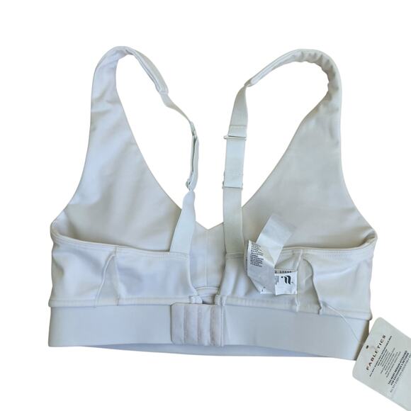Fabletics Sz S All Day Every Day Adjustable Bra Sports Bra in White NWT - Picture 13 of 16